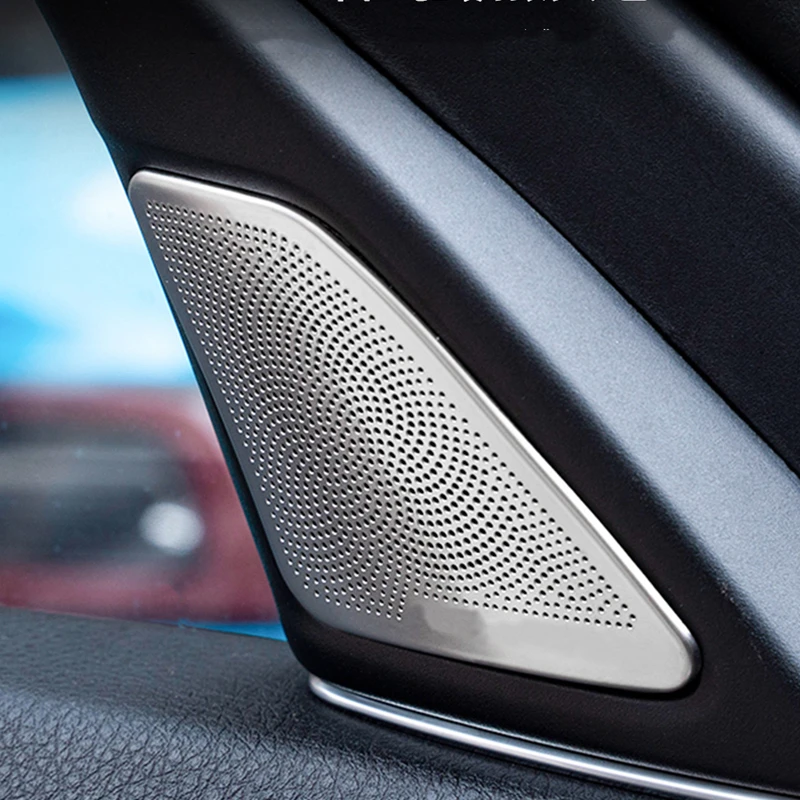 For BMW 5 Series F10 F11 Stainless Steel Decorative Car Styling Accessories Car A-pillar Stereo Speaker Cover Sticker
For BMW 5 Series F10 F11 Stainless Steel Decorative Car Styling Accessories Car A-pillar Stereo Speaker Cover Sticker