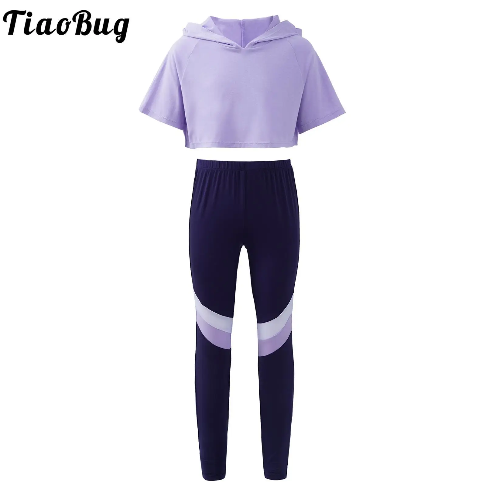 2Pcs Kids Girls Sport Suit Casual Daily Wear Hooded Hoodie Short Sleeves Crop Sweatshirt Tops And Pants Set Sportswear Dancewear
2Pcs Kids Girls Sport Suit Casual Daily Wear Hooded Hoodie Short Sleeves Crop Sweatshirt Tops And Pants Set Sportswear Dancewear