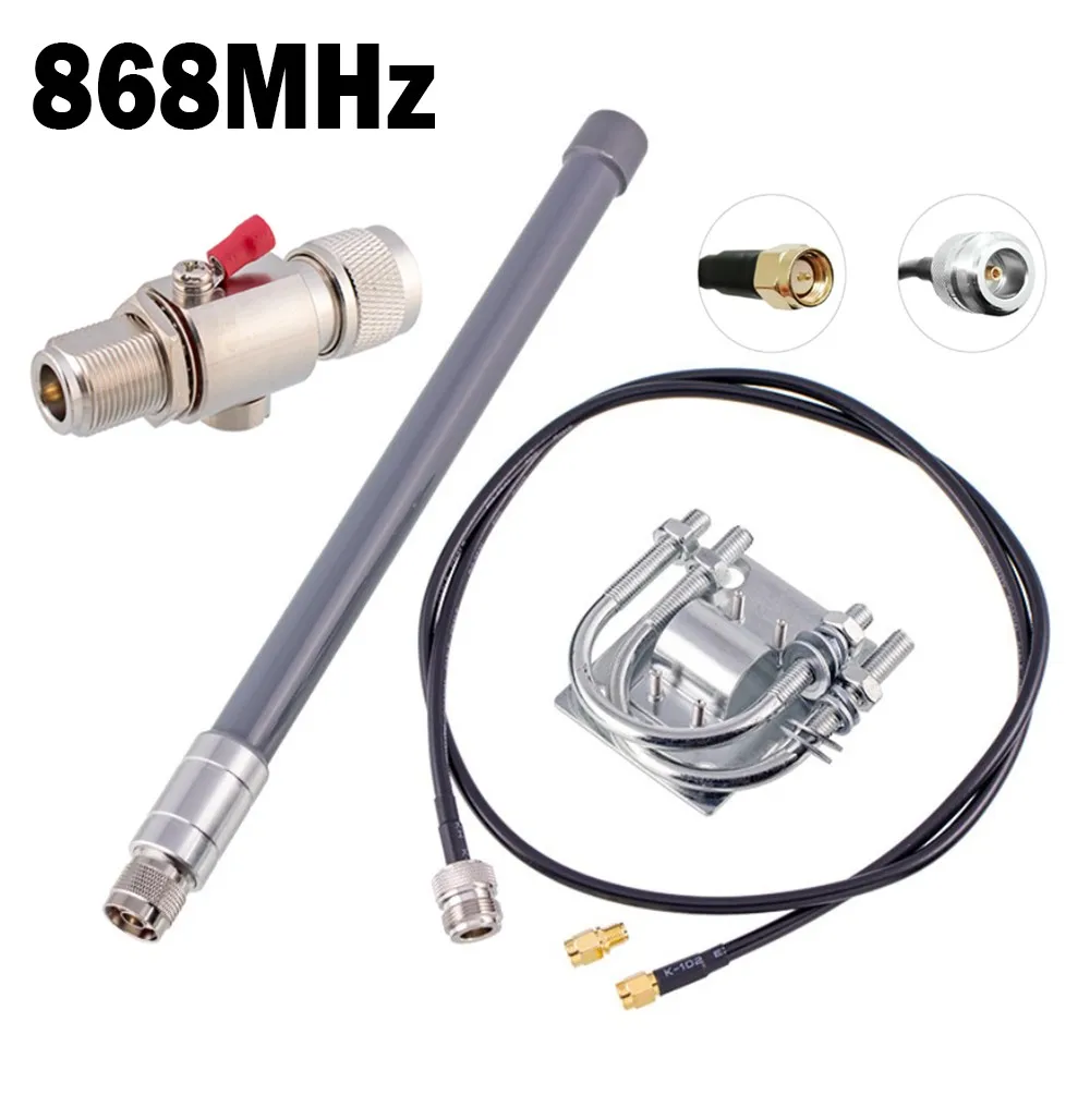 Helium Hotspot 8Dbi 868MHz Antenna Omni-directional Fiberglass Aerial Kit RG-58 Low Loss Coaxial Cable Outdoor Omnidirectional
Helium Hotspot 8Dbi 868MHz Antenna Omni-directional Fiberglass Aerial Kit RG-58 Low Loss Coaxial Cable Outdoor Omnidirectional