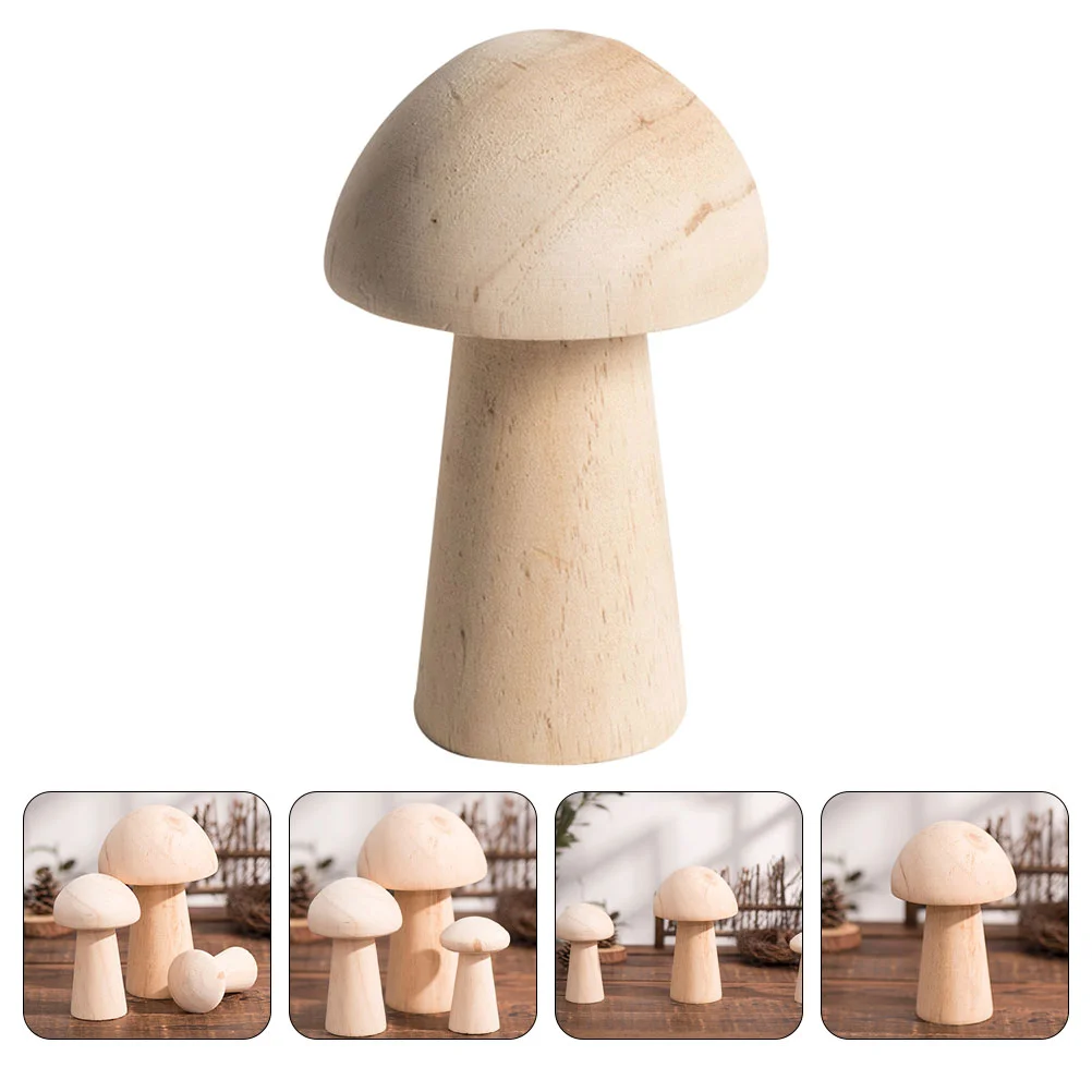 Wooden Mushroom Ornament Blank Unfinished Mushroom Decor Wooden mushroom white embryo handmade DIY painted graffiti home decor
Wooden Mushroom Ornament Blank Unfinished Mushroom Decor Wooden mushroom white embryo handmade DIY painted graffiti home decor