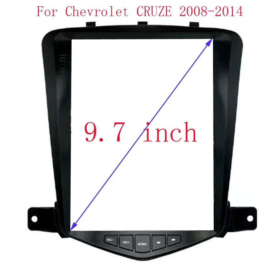 Панель Автомобильная для Chevrolet CRUZE 9,7-2008, 2014 дюйма, Android, GPS, MP5, 2 Din
Панель Автомобильная для Chevrolet CRUZE 9,7-2008, 2014 дюйма, Android, GPS, MP5, 2 Din
