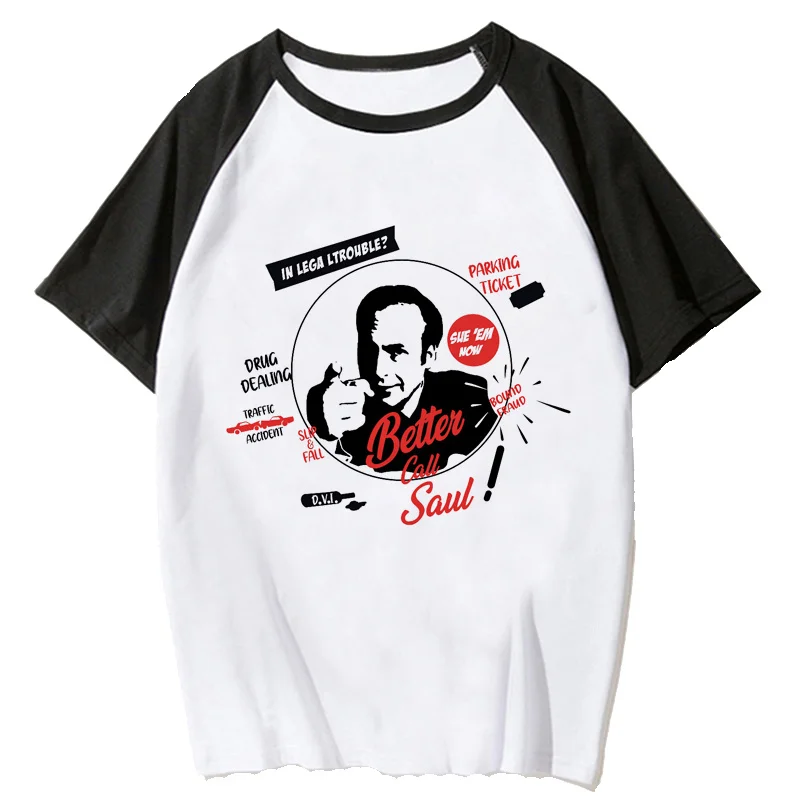 Better Call Saul t shirt women white graphic tees women harajuku kawaii casual Korea t-shirt graphic tees women white t shirt
Better Call Saul t shirt women white graphic tees women harajuku kawaii casual Korea t-shirt graphic tees women white t shirt