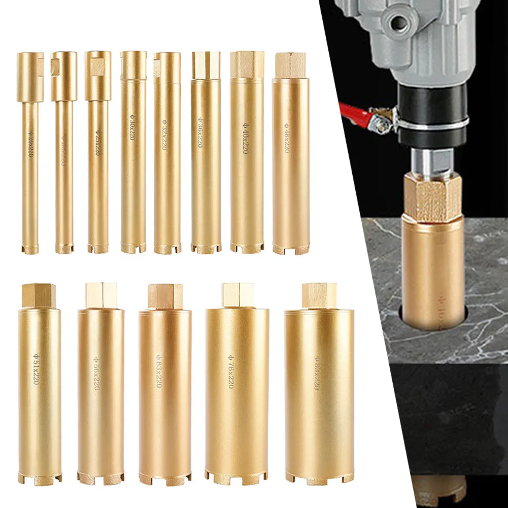 1PCS Diamond Wet Core Bit 173-200mm For Construction Install Pipe Air Conditioning Electric Heating Bridge Power Tools Parts
1PCS Diamond Wet Core Bit 173-200mm For Construction Install Pipe Air Conditioning Electric Heating Bridge Power Tools Parts