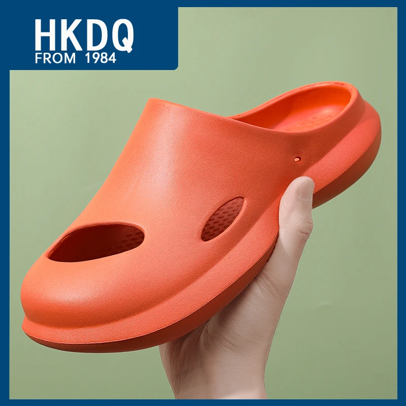 HKDQ Hot Sale Soft Cushioning Summer Slides For Men Comfortable Lightweight EVA Men's Casual Shoes Anti-slip Women's Slippers
HKDQ Hot Sale Soft Cushioning Summer Slides For Men Comfortable Lightweight EVA Men's Casual Shoes Anti-slip Women's Slippers