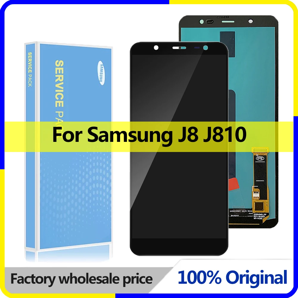 1 PCS Super AMOLED Touch Screen Digitizer with Display for Samsung Galaxy J8 J810 LCD Assembly SM-J810F J810G J810F J810M J810GF
1 PCS Super AMOLED Touch Screen Digitizer with Display for Samsung Galaxy J8 J810 LCD Assembly SM-J810F J810G J810F J810M J810GF