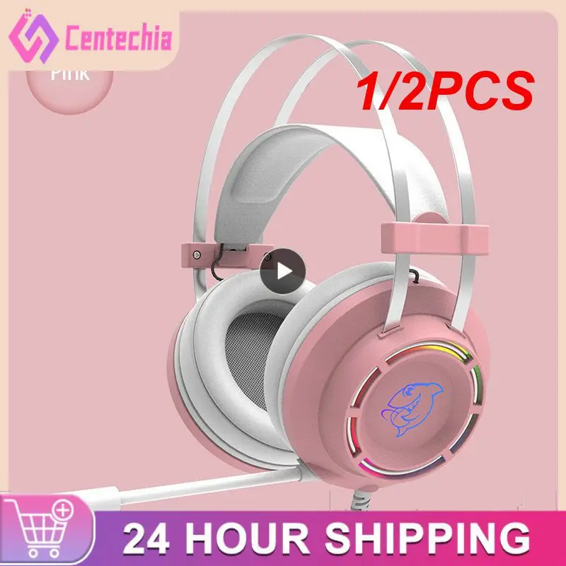 1/2PCS Professional Led Light Wired Gaming Headphones 902 With Microphone For Computer PS5 Bass Stereo PC Gaming
1/2PCS Professional Led Light Wired Gaming Headphones 902 With Microphone For Computer PS5 Bass Stereo PC Gaming