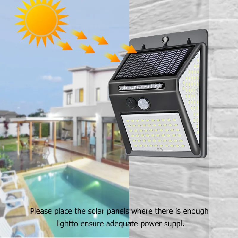 Multifunctional LED Solar Lamp Outdoor Decoration Solar Light IP65 Waterproof Sunlight Powered Spotlight with Motion Sensor
Multifunctional LED Solar Lamp Outdoor Decoration Solar Light IP65 Waterproof Sunlight Powered Spotlight with Motion Sensor
