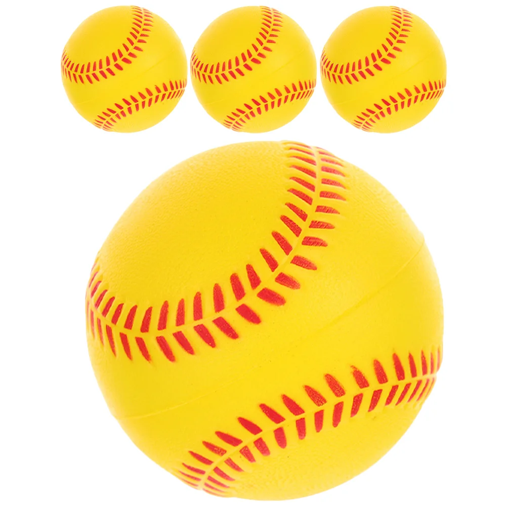 4 Pcs Sponge Kids Baseball Training Softballs Baseballs for Practice Foam Squeeze Hitting Pu Colored Toys Student
4 Pcs Sponge Kids Baseball Training Softballs Baseballs for Practice Foam Squeeze Hitting Pu Colored Toys Student