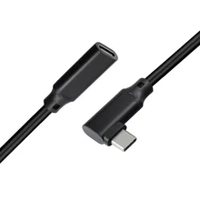 USB C Extension Cable 0.5M 90 Degree USB C 3.1 10Gbps Male to Female 4K Video Cord Type C Extender for MacBook Pro Air iPad Pro
USB C Extension Cable 0.5M 90 Degree USB C 3.1 10Gbps Male to Female 4K Video Cord Type C Extender for MacBook Pro Air iPad Pro