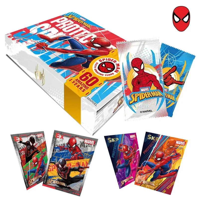 

Movie Marvel Series Cards Spider-Man Rare Limited Edition LP LTP Collection Glitter Card Children Christmas Birthday Gifts Toys