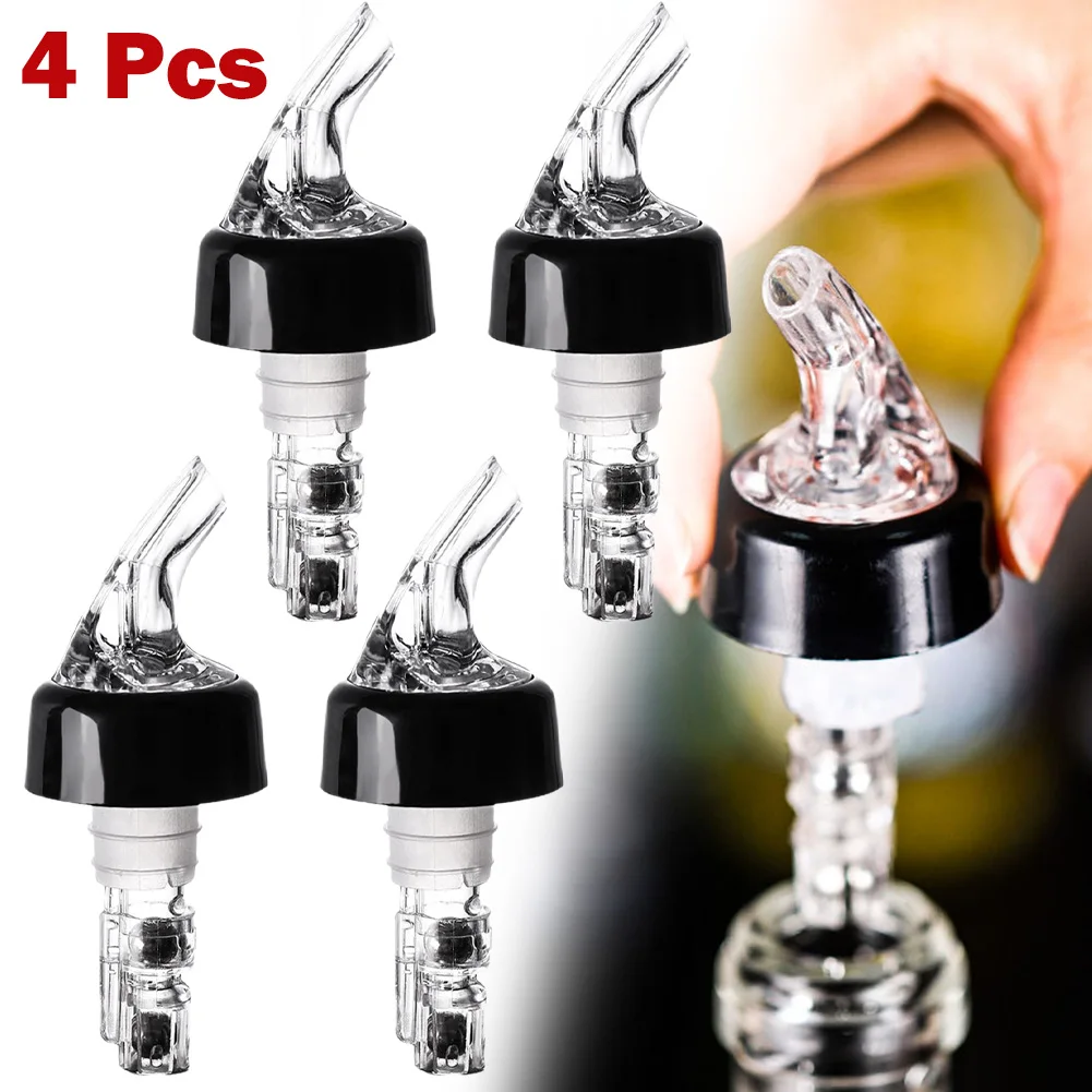4Pcs/Set Liquor Pourer Dispenser Wine Shot Bottle Pourer Bottle Dispenser Spirit Nip Measure Barware Wine Stopper Nozzle
4Pcs/Set Liquor Pourer Dispenser Wine Shot Bottle Pourer Bottle Dispenser Spirit Nip Measure Barware Wine Stopper Nozzle