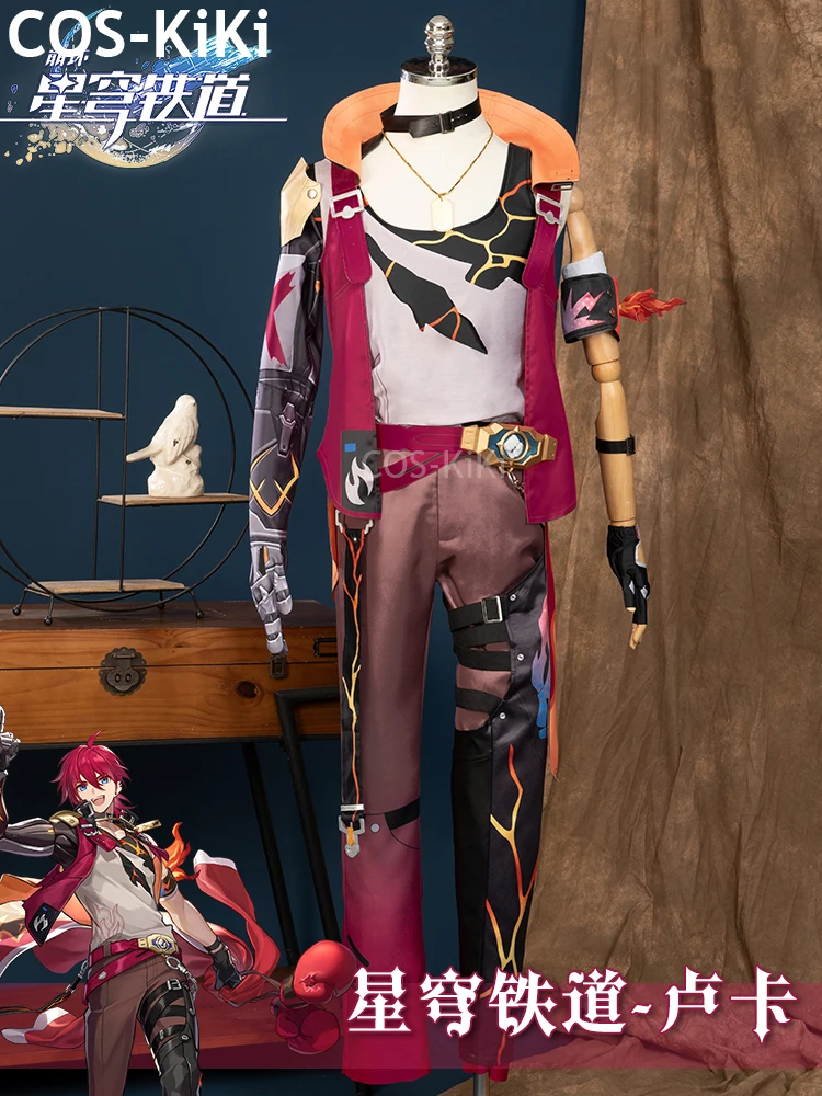 COS-KiKi Honkai: Star Rail Luka Game Suit Handsome Uniform Cosplay Costume Halloween Carnival Party Role Play Outfit Men XS-3XL
COS-KiKi Honkai: Star Rail Luka Game Suit Handsome Uniform Cosplay Costume Halloween Carnival Party Role Play Outfit Men XS-3XL