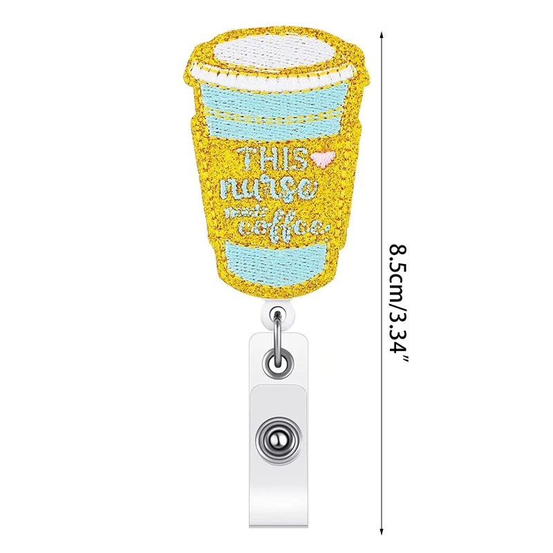 Lovely Cartoon Shiny Badge Reel Alligator Swivel Clip Retractable Name ID Badge Holder for Nurse Teacher Student Present 24BB
Lovely Cartoon Shiny Badge Reel Alligator Swivel Clip Retractable Name ID Badge Holder for Nurse Teacher Student Present 24BB