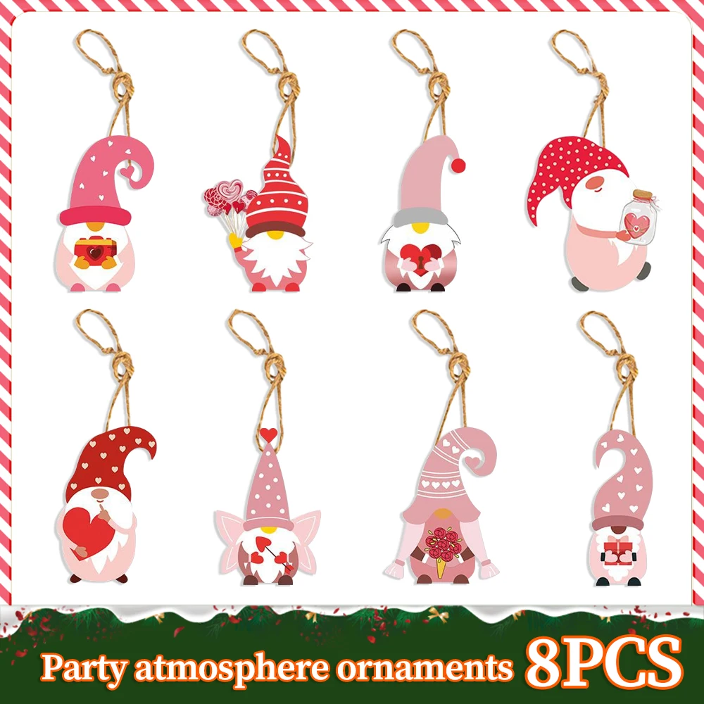 8pcs Valentine's Day Creative Decoration Hanging Decorations Valentine's Day Party Atmosphere Layout Hanging Decorations
8pcs Valentine's Day Creative Decoration Hanging Decorations Valentine's Day Party Atmosphere Layout Hanging Decorations