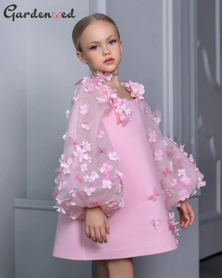 Gardenwed Flower Girl Dresses Bow Puffy Little Girl Dress Satin Princess Dress Baby Girl Dresses First Communion Bow
Gardenwed Flower Girl Dresses Bow Puffy Little Girl Dress Satin Princess Dress Baby Girl Dresses First Communion Bow
