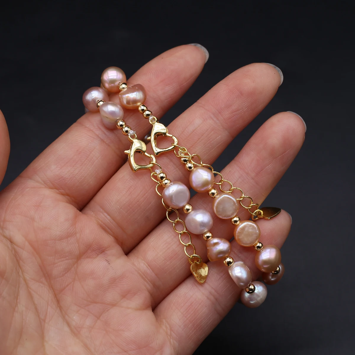 New Style Women Bracelet Natural Freshwater Pearl Bracelet For Elegant Women Wedding Dress Gift Jewelry
New Style Women Bracelet Natural Freshwater Pearl Bracelet For Elegant Women Wedding Dress Gift Jewelry