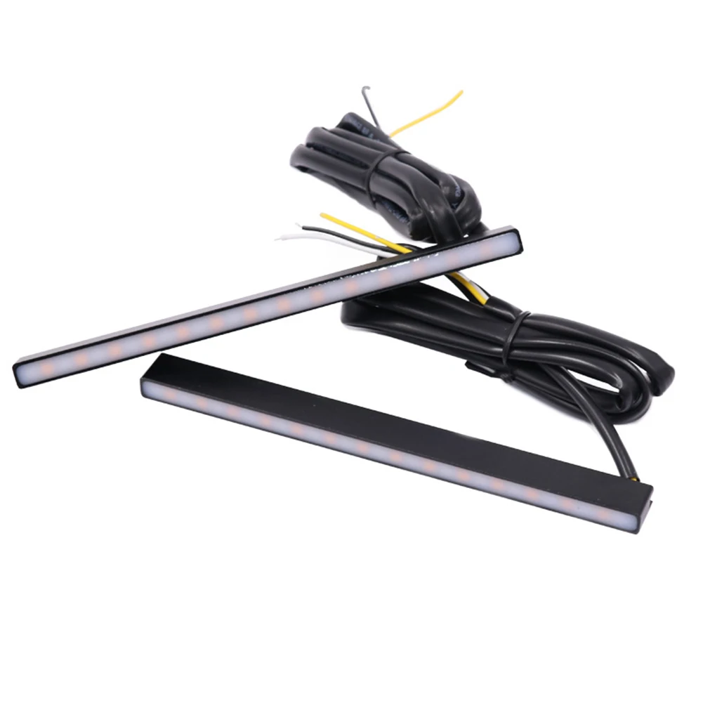 Dual Color Slim LED DRL Daytime Lights Bar W/Switch Back Sequential Turn Signals Energy-efficient And Relianble Daytime Lamp Bar
Dual Color Slim LED DRL Daytime Lights Bar W/Switch Back Sequential Turn Signals Energy-efficient And Relianble Daytime Lamp Bar