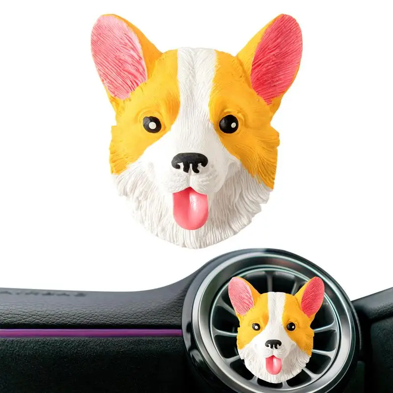 

Car Cartoon Dog Butt Diffuser Ornaments Conveniently Replaceable Auto Scent Clips For Vents Upgrade Your Mood Interior Items