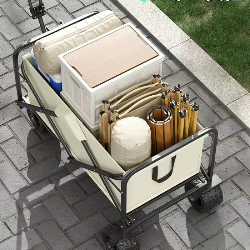 Portable Camping Cart Foldable Outdoor Hand Picnic Car with Small Table Board Campsite Trailer Luggage Sorting Travel Equipment
Portable Camping Cart Foldable Outdoor Hand Picnic Car with Small Table Board Campsite Trailer Luggage Sorting Travel Equipment
