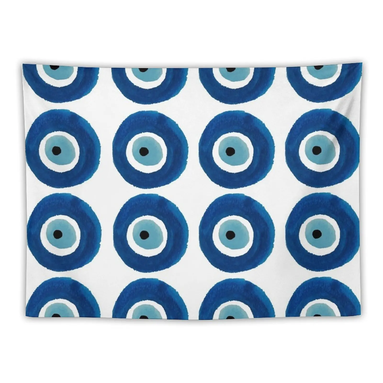 Watercolor Evil Eye Pattern (Nazar) Dark and Light Blue Tapestry Bedrooms Decor Room Ornaments Tapestry
Watercolor Evil Eye Pattern (Nazar) Dark and Light Blue Tapestry Bedrooms Decor Room Ornaments Tapestry