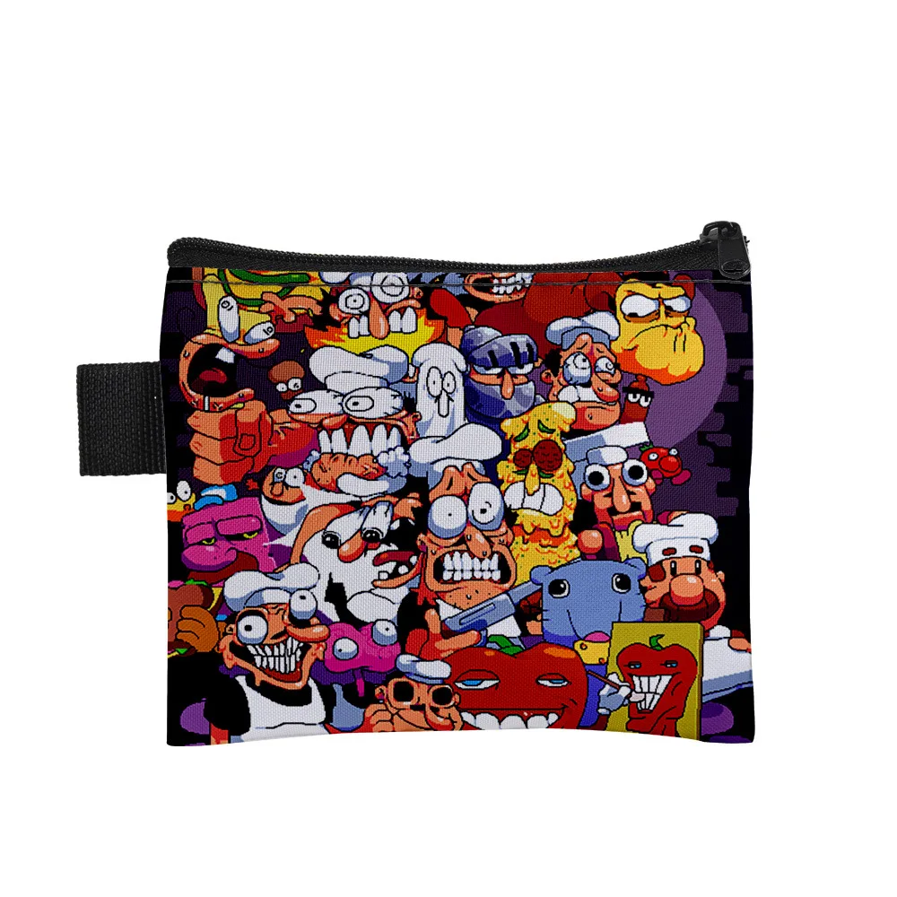 Game Pizza Tower printed Pepperman children's coin purse card bag coin key storage bag for primary and secondary school students
Game Pizza Tower printed Pepperman children's coin purse card bag coin key storage bag for primary and secondary school students