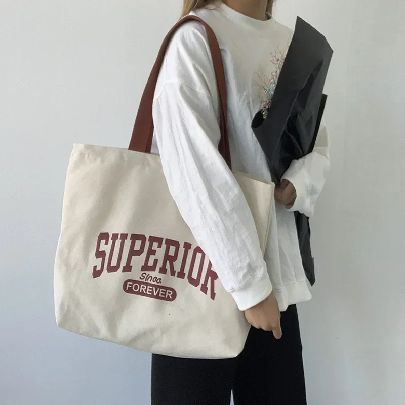 Youda 2022 Design Letter Pattern Japanese Tote Shopping Handbags Women Fashion Casual Canvas Bag Large Capacity Shoulder Bags
Youda 2022 Design Letter Pattern Japanese Tote Shopping Handbags Women Fashion Casual Canvas Bag Large Capacity Shoulder Bags