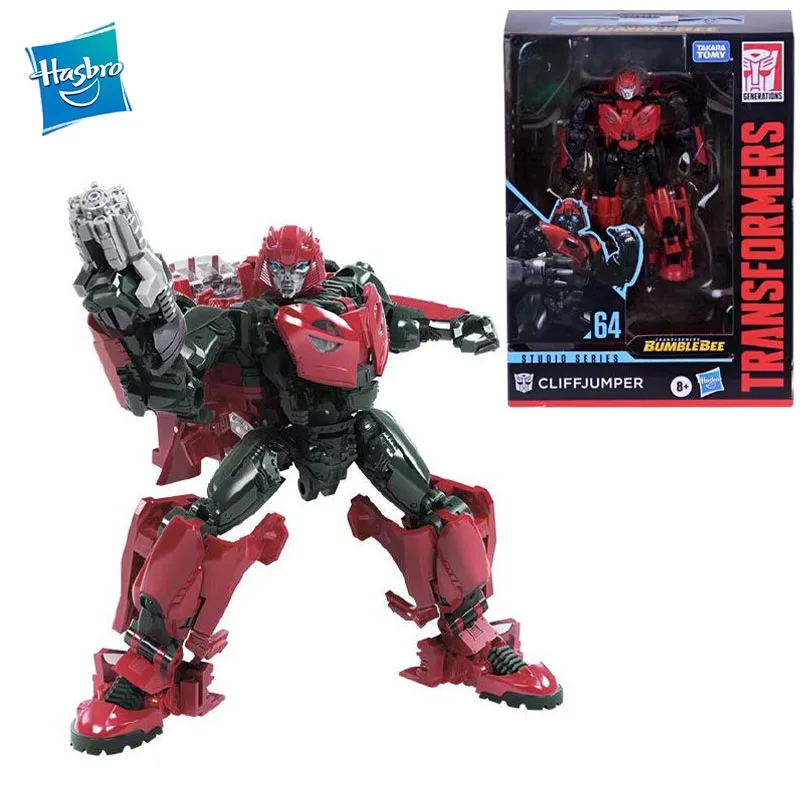 In Stock Original Hasbro Transformers Studio Series SS64 Deluxe Cliffjumper Anime Figure Action Figures Model Toys
In Stock Original Hasbro Transformers Studio Series SS64 Deluxe Cliffjumper Anime Figure Action Figures Model Toys
