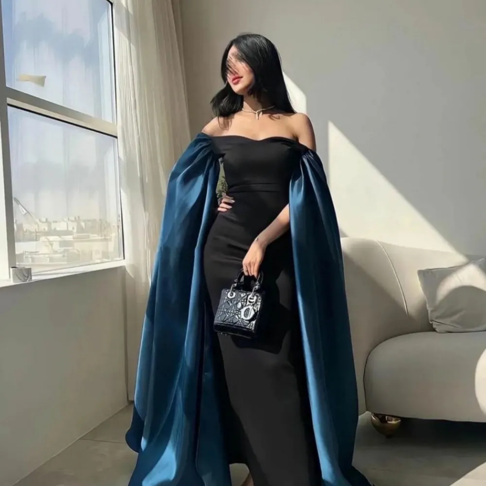 Sapmae Off-the-shoulder Taffita Sheath Floor-length Court Train ZipperUp Elegant Prom Formal Evenning Party Dress For Women
Sapmae Off-the-shoulder Taffita Sheath Floor-length Court Train ZipperUp Elegant Prom Formal Evenning Party Dress For Women