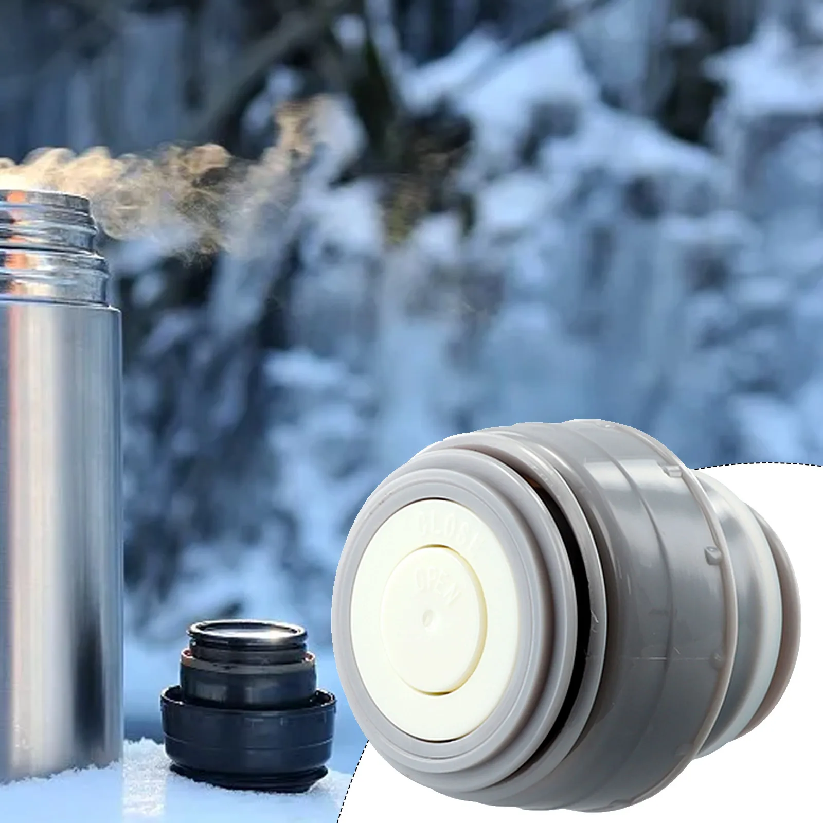 Vacuum Flask Lid Outdoor Travel Cup Double Walls Mug Outlet Flask Cover Food Grade PP Insulated Cup Accessories
Vacuum Flask Lid Outdoor Travel Cup Double Walls Mug Outlet Flask Cover Food Grade PP Insulated Cup Accessories