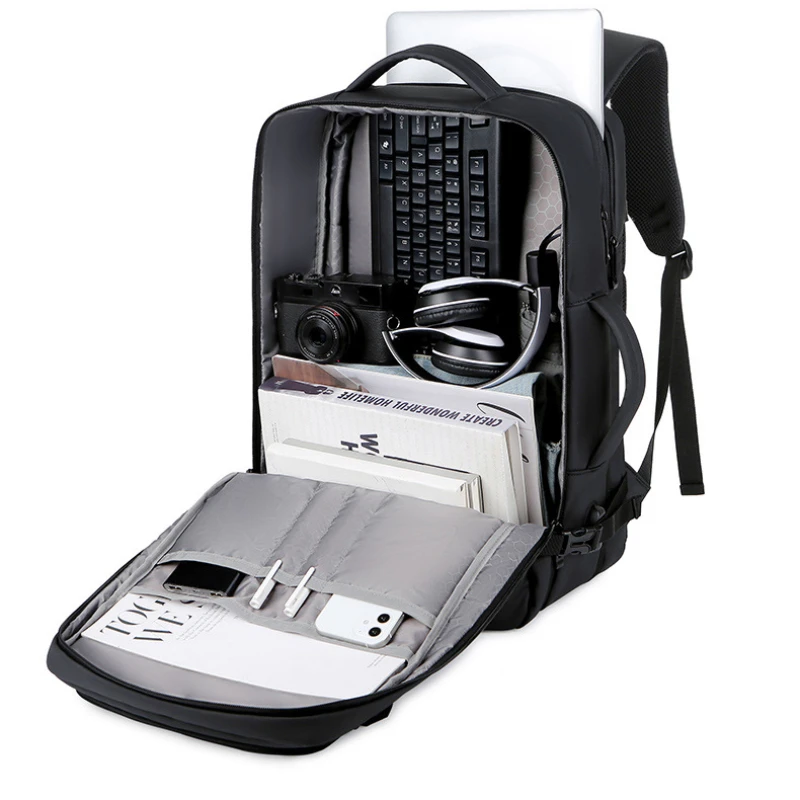 40L extensible USB charging port English Gentleman Backpack 16-inch laptop bag Waterproof multi-functional business travel bag
40L extensible USB charging port English Gentleman Backpack 16-inch laptop bag Waterproof multi-functional business travel bag