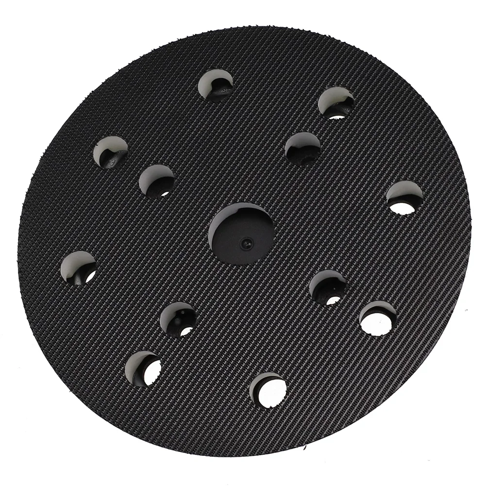 Backing Pad Sanding Pad Stable White+Black Plastic+PU Replacement Short Loop Hook 125mm 8 Holes Easy To Install
Backing Pad Sanding Pad Stable White+Black Plastic+PU Replacement Short Loop Hook 125mm 8 Holes Easy To Install