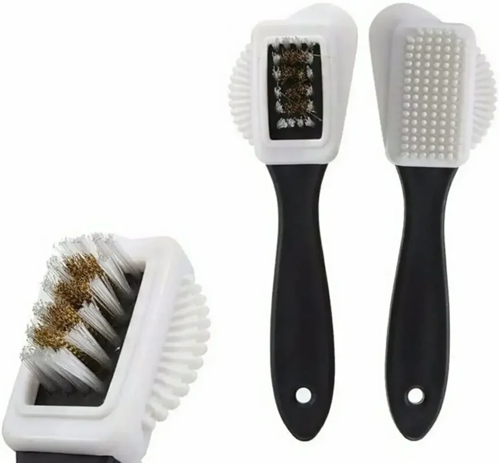 3 Side Cleaning Shoe Brush For Suede Nubuck Shoes Stain Dust Shoes Brush Steel Plastic Rubber Boot Household Cleaner Tools
3 Side Cleaning Shoe Brush For Suede Nubuck Shoes Stain Dust Shoes Brush Steel Plastic Rubber Boot Household Cleaner Tools