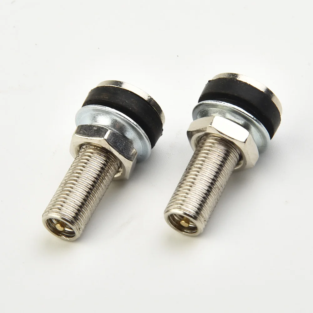Universal Tyre Valve Zinc Alloy 2 Pcs 32mm Bike General Motorbike Motorcycle Quad Scooter Tubeless Durable New
Universal Tyre Valve Zinc Alloy 2 Pcs 32mm Bike General Motorbike Motorcycle Quad Scooter Tubeless Durable New