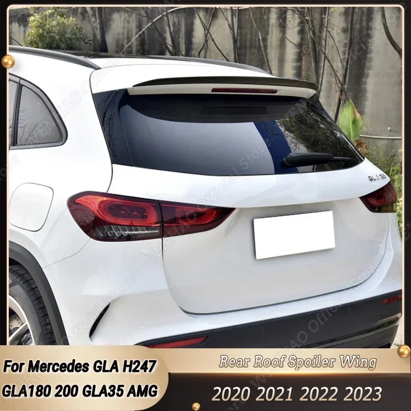 Gloss Black Rear Roof Spoiler Wing For Mercedes Benz GLA Class H247 GLA180 200 GLA35 AMG Car Trunk Splitter Lip Cover 2020-2023
Gloss Black Rear Roof Spoiler Wing For Mercedes Benz GLA Class H247 GLA180 200 GLA35 AMG Car Trunk Splitter Lip Cover 2020-2023