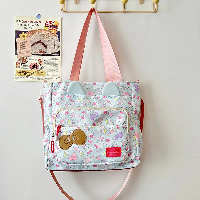Anime Hello Kitty Fashion Crossbody Bag Kawaii Sanrio Y2K Girls Shoulder Bag Large Capacity Tote Student Stationery Storage Bag
Anime Hello Kitty Fashion Crossbody Bag Kawaii Sanrio Y2K Girls Shoulder Bag Large Capacity Tote Student Stationery Storage Bag