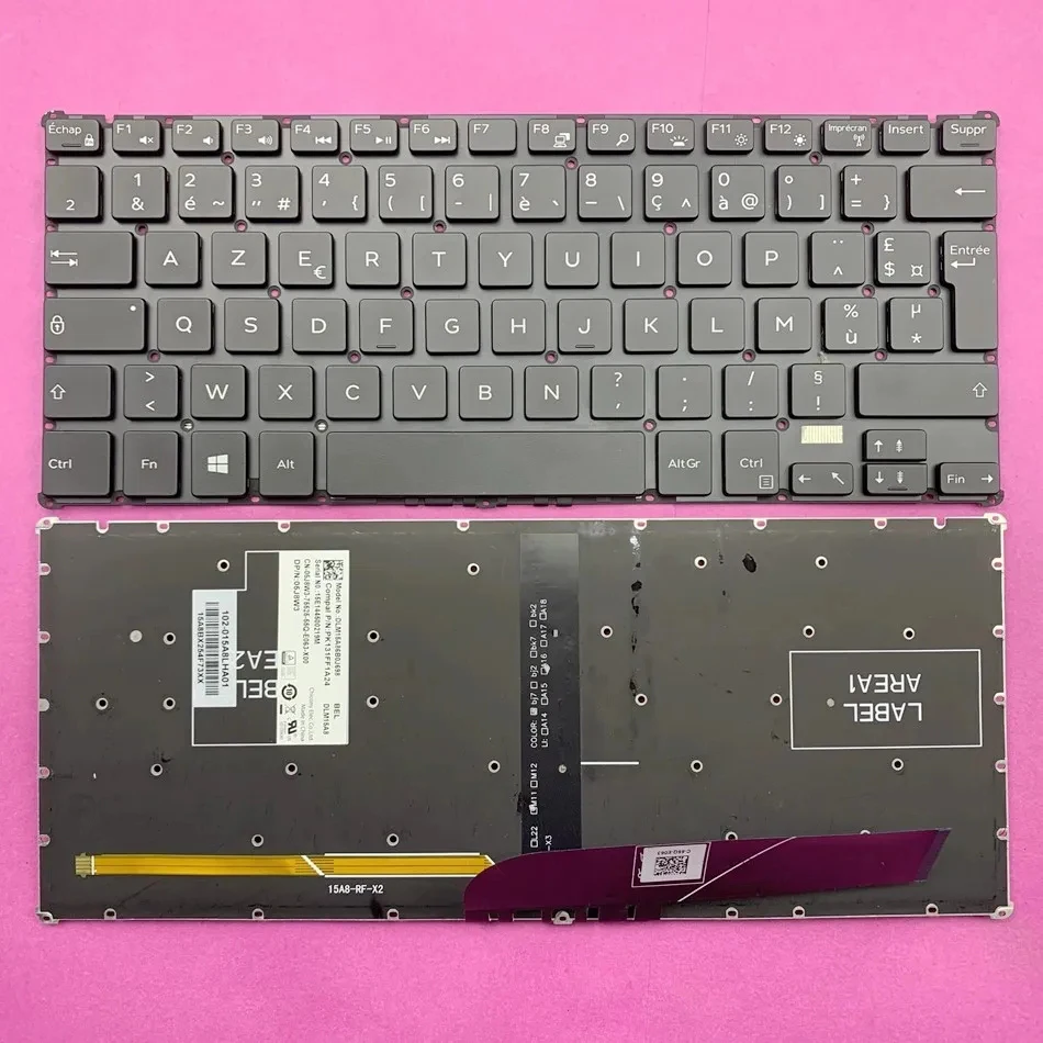 AZERTY FR Французский для ноутбука DELL latitude 11 5175 5179 vrnue 11 pro 5130 7130 Series с подсветкой
AZERTY FR Французский для ноутбука DELL latitude 11 5175 5179 vrnue 11 pro 5130 7130 Series с подсветкой