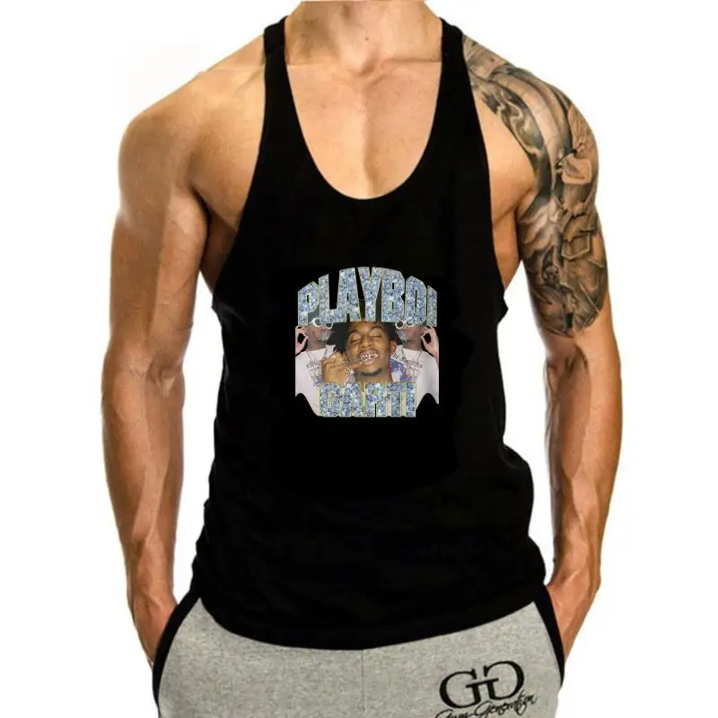 Playboi Carti Vintage Hip-Hop Men's Black tank top men tank top men tank top men sleeveless Fashion tank top men Newest 2024 Fas
Playboi Carti Vintage Hip-Hop Men's Black tank top men tank top men tank top men sleeveless Fashion tank top men Newest 2024 Fas