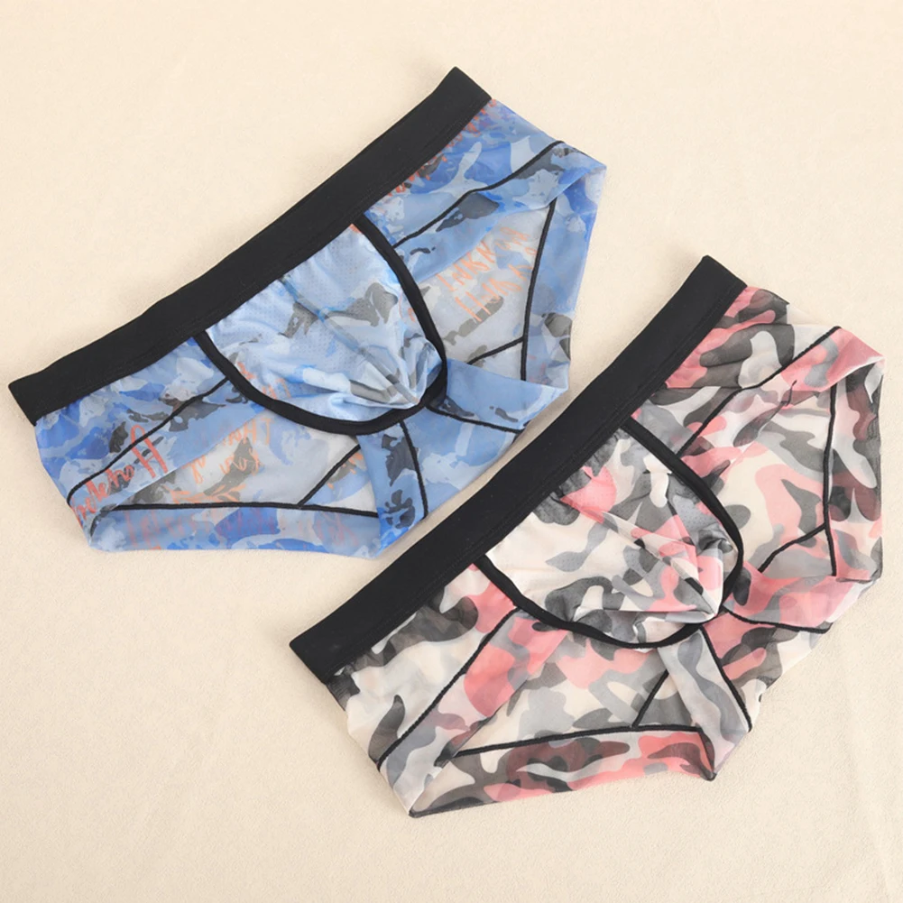 Men Sexy Mesh Briefs Low-Rise Translucent Knickers Bulge Pouch Underwear Ultra-thin Breath Underpants Summer Quickly Dry Boxers
Men Sexy Mesh Briefs Low-Rise Translucent Knickers Bulge Pouch Underwear Ultra-thin Breath Underpants Summer Quickly Dry Boxers