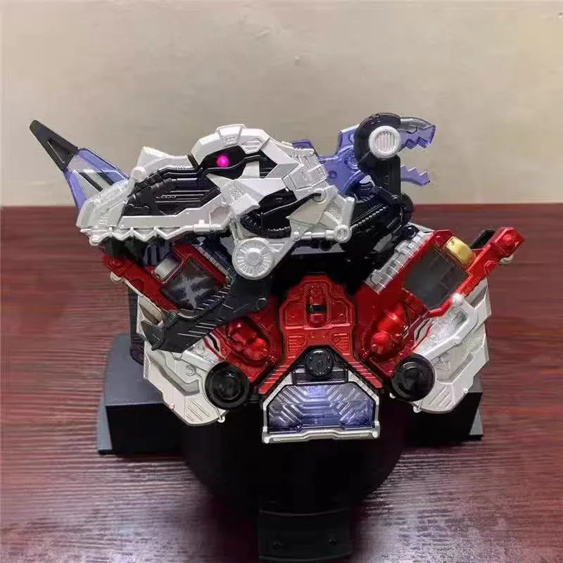 

DX small dinosaur auto-springtooth eyes with light Kamen Rider can be linked Model collect boy toys figure