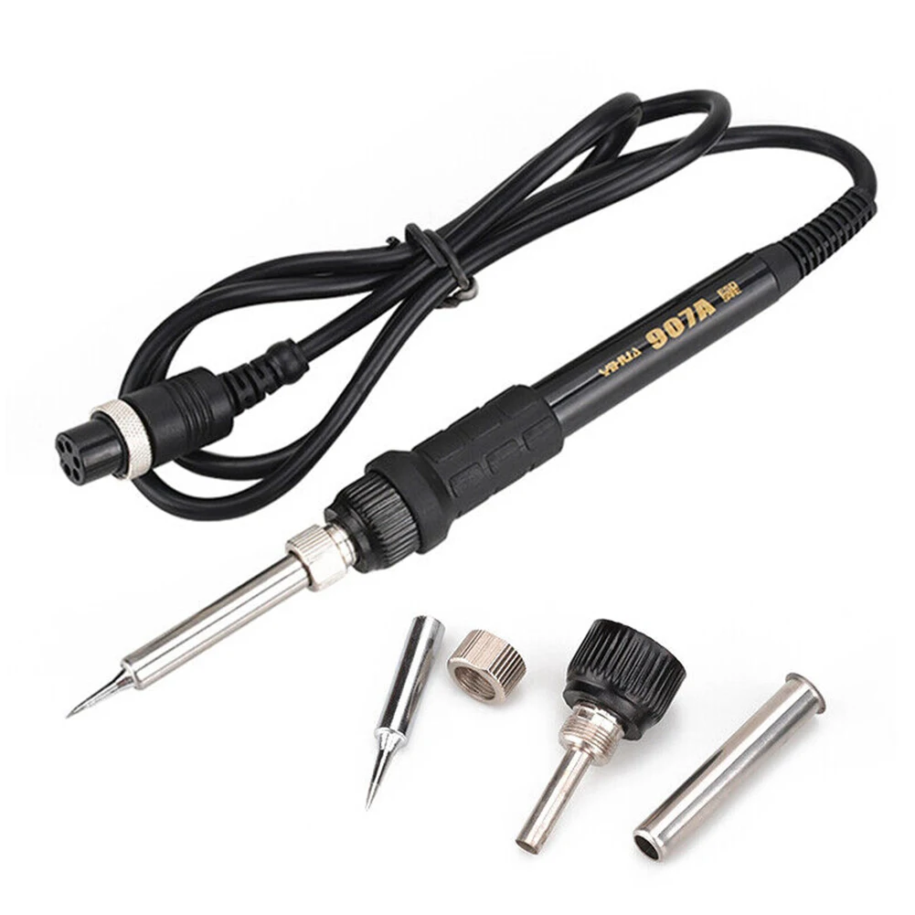 907A Handle Soldering Iron For 936 For Yihua Parts Repairing Soldering Station Tips Holder Tools Welding Equipment
907A Handle Soldering Iron For 936 For Yihua Parts Repairing Soldering Station Tips Holder Tools Welding Equipment