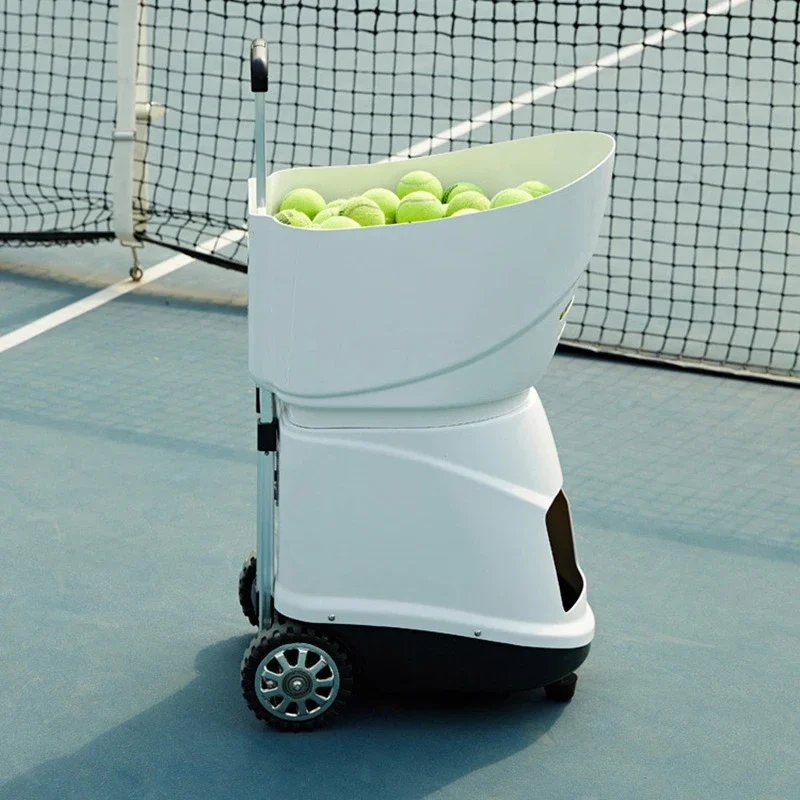 Smart Electronic Tennis Ball Machine Automatic Ball Thrower Shooter with Mobile Phone APP Remote Control
Smart Electronic Tennis Ball Machine Automatic Ball Thrower Shooter with Mobile Phone APP Remote Control