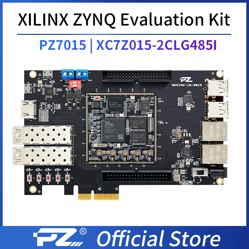 

Puzhi 7015 Evaluation Kit Xilinx Zynq-7000 SoC XC7Z015 FPGA Core Board Industrial Grade Stamp Hole ZYNQ 7000