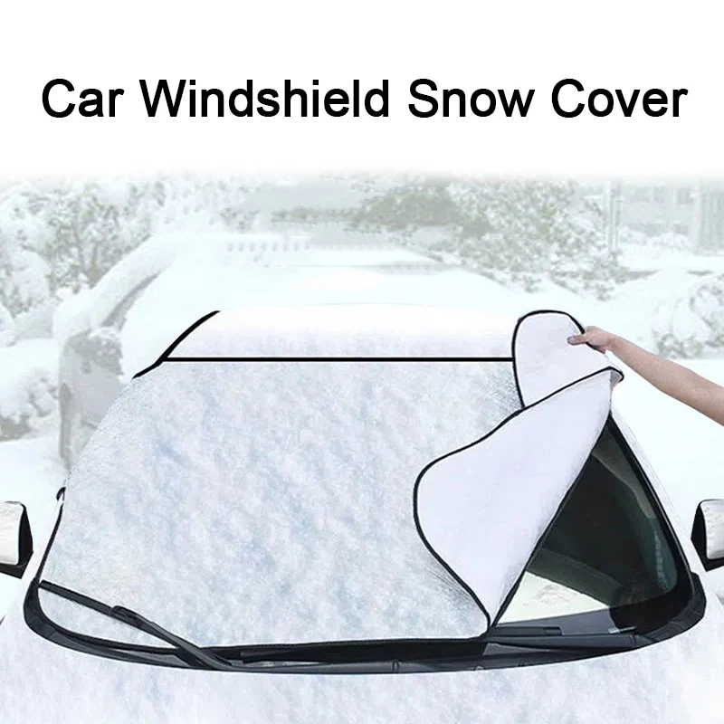 Car Windshield Snow Cover Anti Snow Frost Ice Shield Dust Protector Windshield Snow Cover Auto Exterior Car Winter Accessories
Car Windshield Snow Cover Anti Snow Frost Ice Shield Dust Protector Windshield Snow Cover Auto Exterior Car Winter Accessories