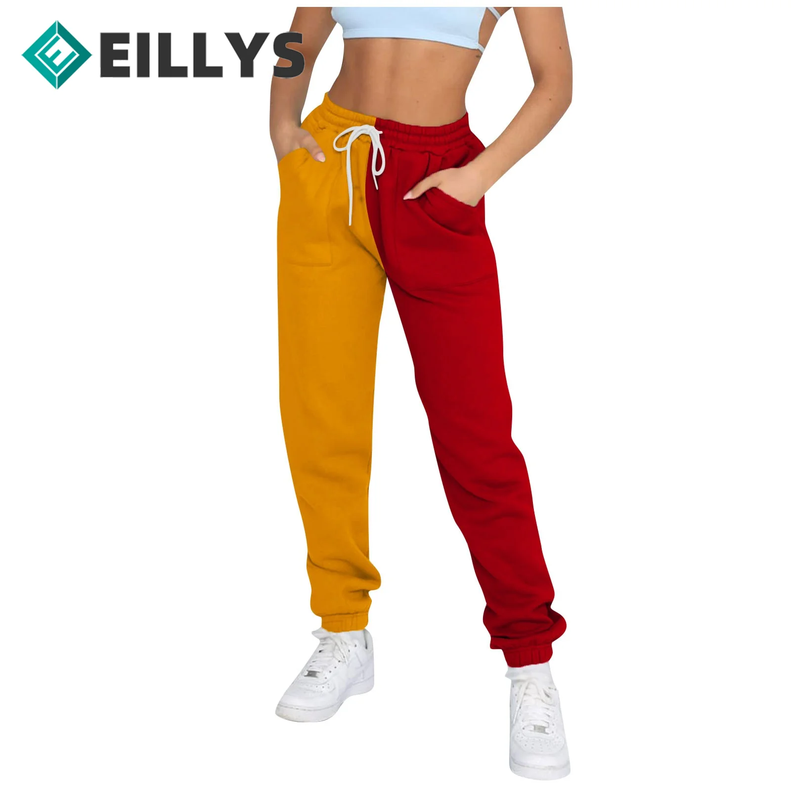 Autumn Streetwear Woman Trousers Women Fashion High Waist Sweatpants Women Drawstring Sweatpants Ladies Casual Patchwork Joggers
Autumn Streetwear Woman Trousers Women Fashion High Waist Sweatpants Women Drawstring Sweatpants Ladies Casual Patchwork Joggers