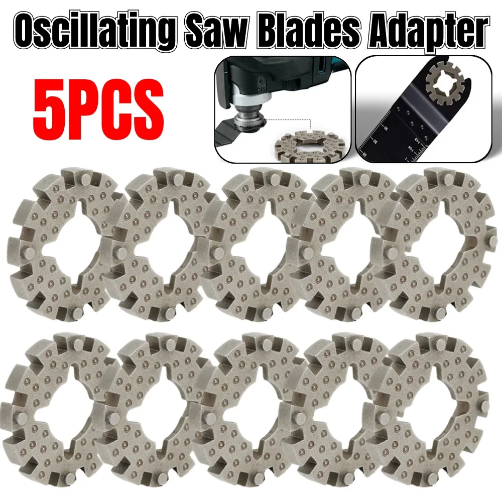 5pcs 25mm Saw Blades Adapter Universal Multimaster Oscillating Tools Shank Adapter For Professional Tool Woodworking Accessory
5pcs 25mm Saw Blades Adapter Universal Multimaster Oscillating Tools Shank Adapter For Professional Tool Woodworking Accessory