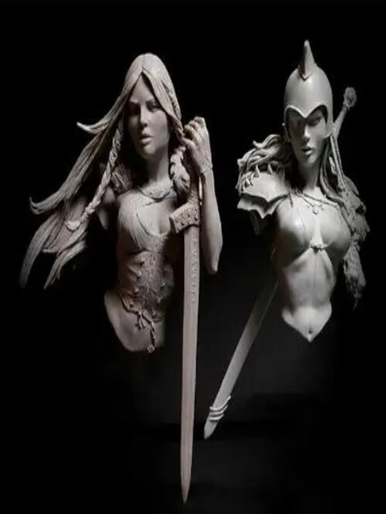 Unassambled 1/10 ancient warrior with sword bust (NO BASE ) INCLUDE 2 Resin figure miniature model kits Unpainted
Unassambled 1/10 ancient warrior with sword bust (NO BASE ) INCLUDE 2 Resin figure miniature model kits Unpainted