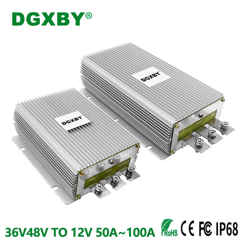 DGXBY 36V/48V TO 12V 40A 50A 60A 80A 100A DC Buck Converter Regulator 30-60V to 12.1V Car/Truck Voltage CE RoHS Approved
DGXBY 36V/48V TO 12V 40A 50A 60A 80A 100A DC Buck Converter Regulator 30-60V to 12.1V Car/Truck Voltage CE RoHS Approved