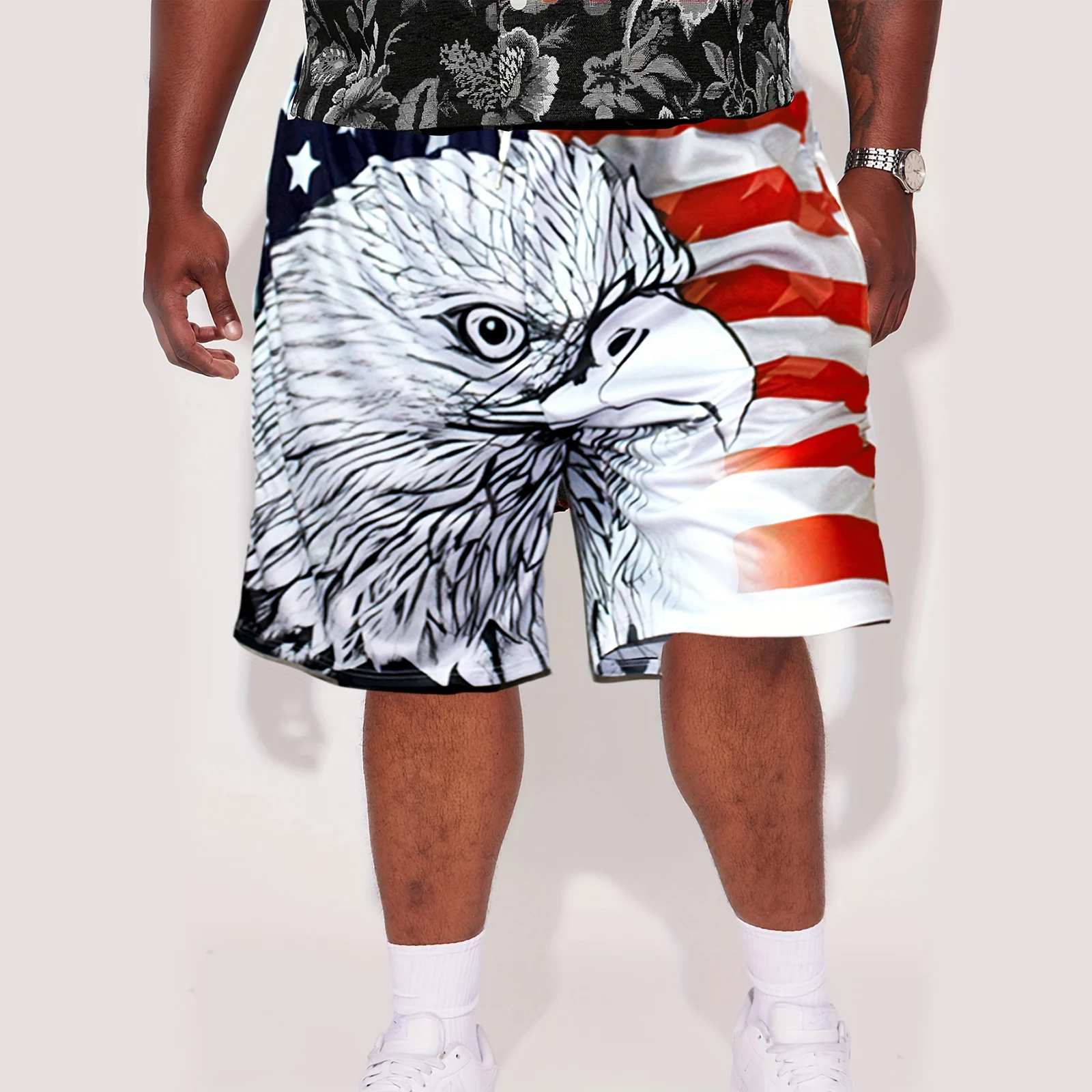 CLOOCL American Eagle Graphic 3D Print Beach Shorts Men's Beach Shorts Pants Elastic Drawstring Holiday Sports Short Pants
CLOOCL American Eagle Graphic 3D Print Beach Shorts Men's Beach Shorts Pants Elastic Drawstring Holiday Sports Short Pants