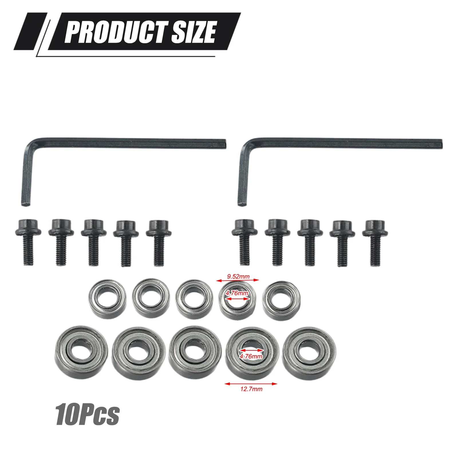 10 Pcs Router Bits Top Mounted Ball Bearings Guide Wood Milling Cutter Carpentry Tools Accessories For Router Bit Bearing Repair
10 Pcs Router Bits Top Mounted Ball Bearings Guide Wood Milling Cutter Carpentry Tools Accessories For Router Bit Bearing Repair
