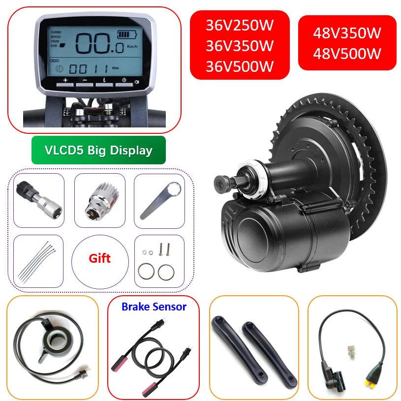 Комплект для электровелосипеда Tongsheng TSDZ2B VLCD5/VLCD6/500C/850C, 250 Вт, 350 Вт, 500 Вт
Комплект для электровелосипеда Tongsheng TSDZ2B VLCD5/VLCD6/500C/850C, 250 Вт, 350 Вт, 500 Вт